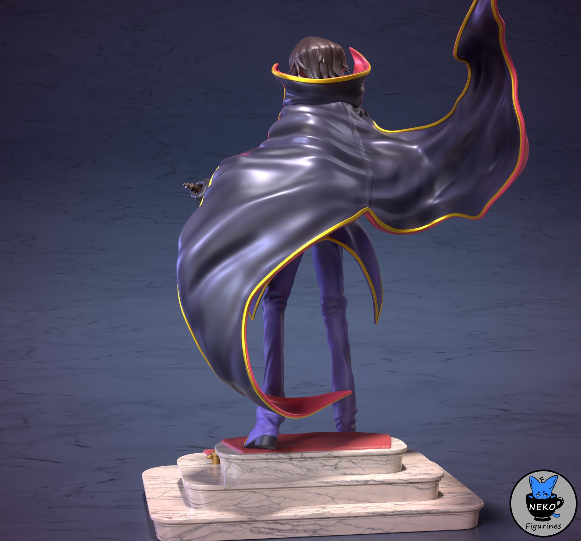 Lelouch Resin Statue, Hand Painted Collectible Figure, 21.3 cm (8.4 in)
