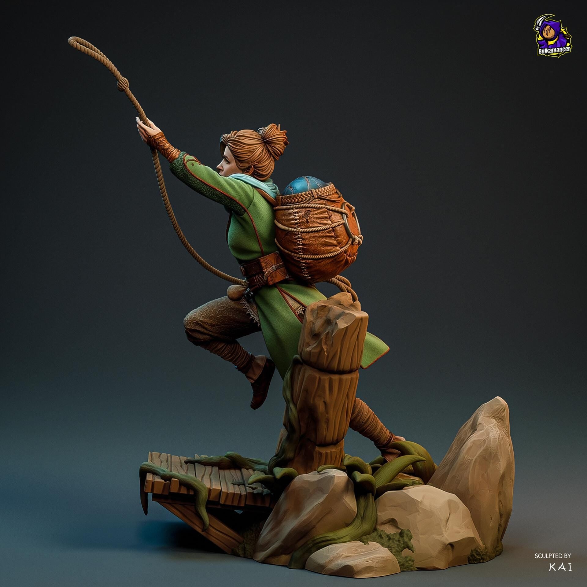 Zoe Resin Figure, Split Fiction Resin Statue, Hand Painted, 25.1 cm (9.88 in)