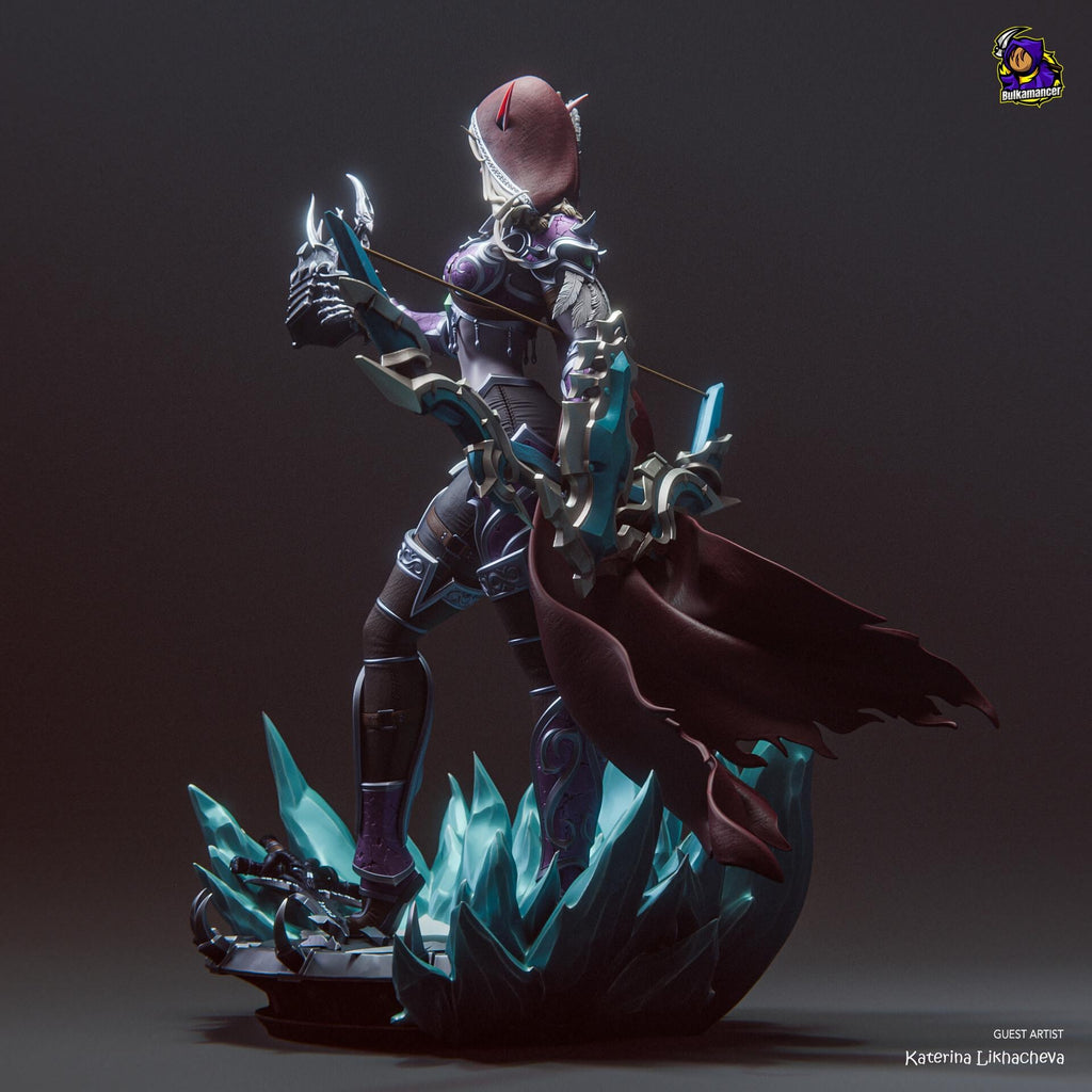 Sylvanas Windrunner Figure, Resin Statue, Hand Painted, 27.3 cm (10.75 in)