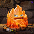 Calcifer Resin Figure, Hand Painted Collectible Statue, 7 cm (2.76 in)