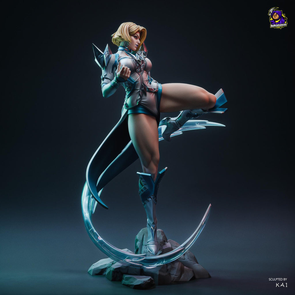 Emma Frost resin figure, Hand Painted Collectible Statue, 25.4 cm (10 in)