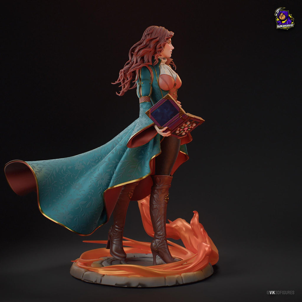 Triss Merigold Statue, Hand Painted Resin Figure, 24 cm (9.45 in)