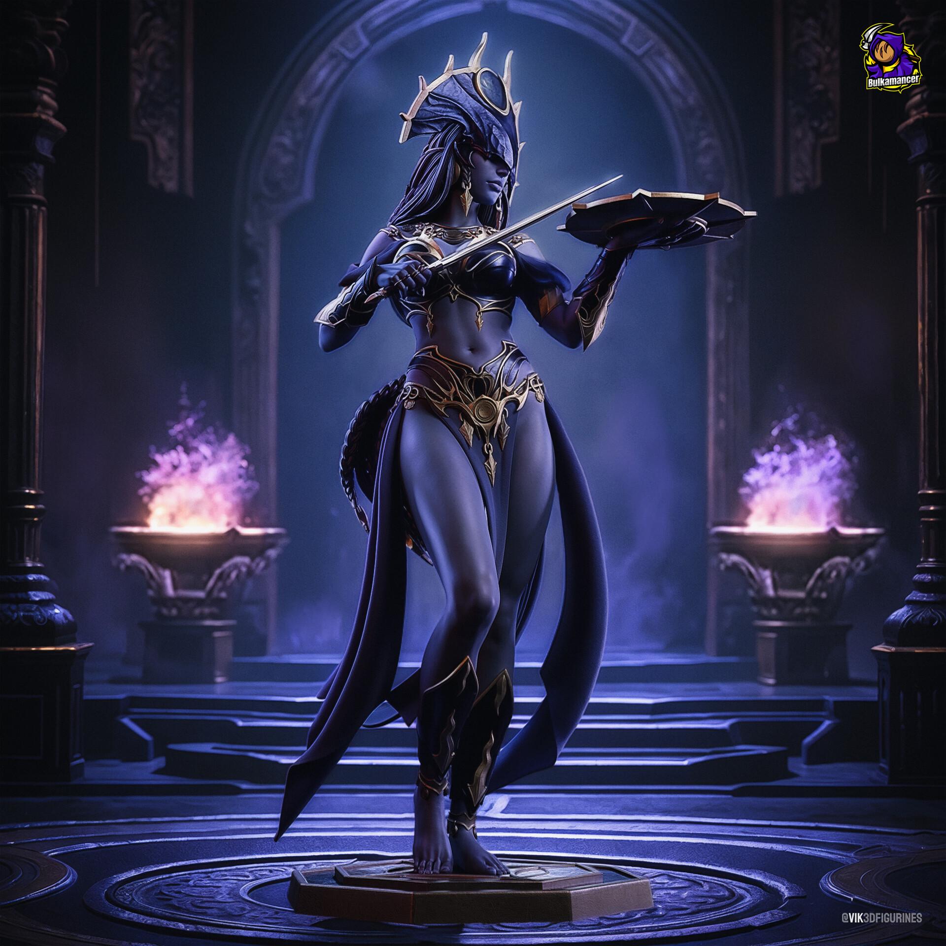 Shar Resin Figure, Hand Painted Or Unpainted Resin Statue, 24.1 cm (9.49 in)