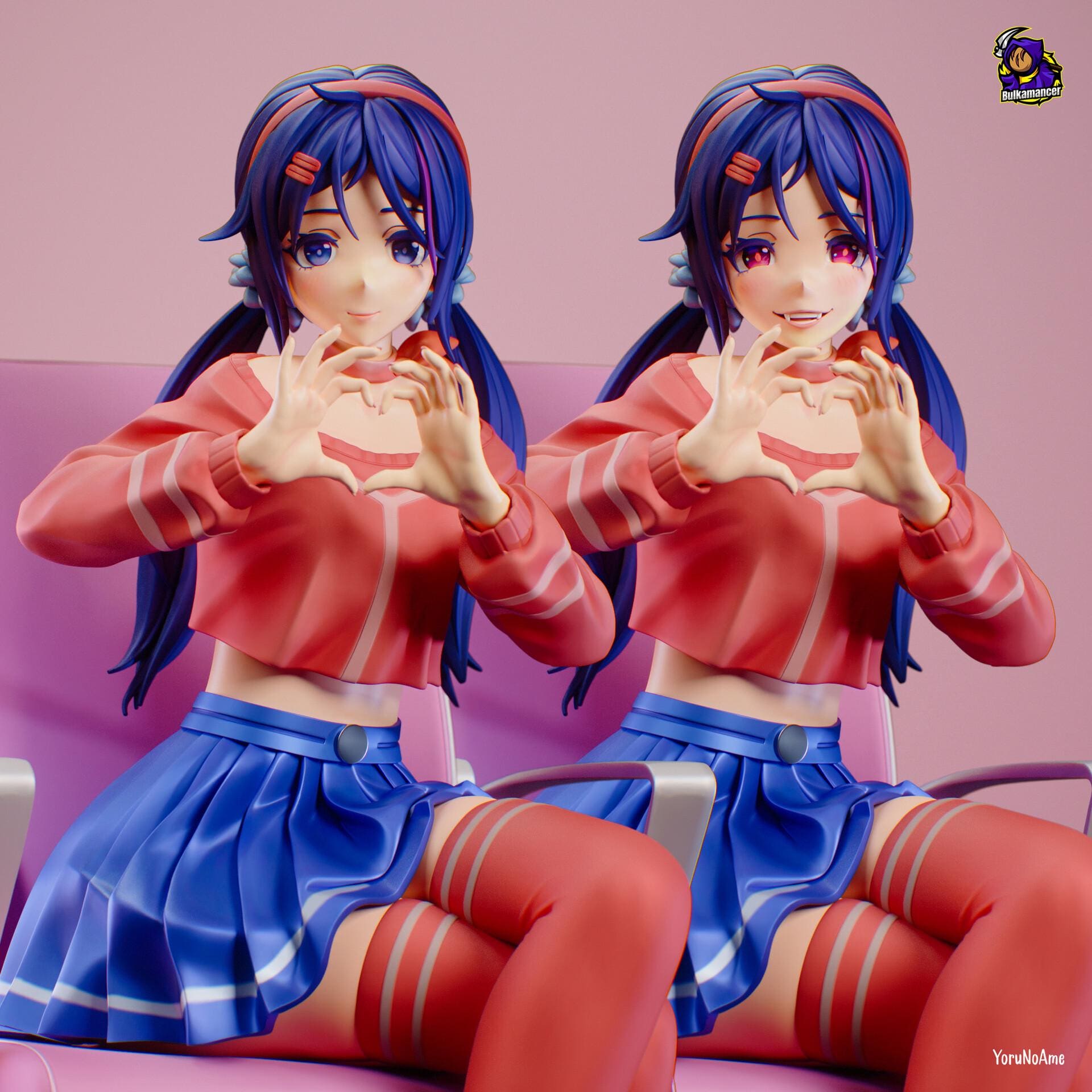 Mita MiSide Resin Figure, Hand Painted Collectible Figure, 17.6 cm (6.93 in)