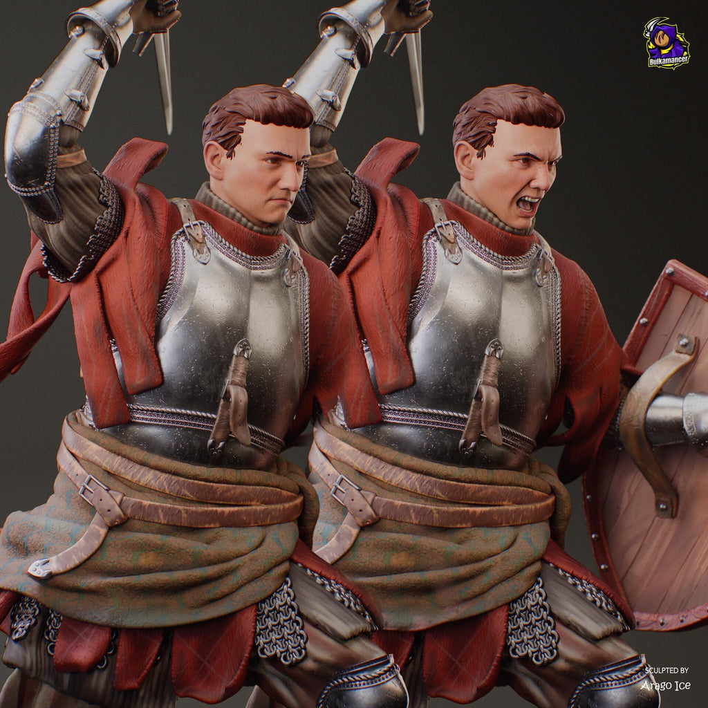 Henry Of Skalitz Figure, Resin Statue, Hand Painted, 25.8 cm (10.16 in)
