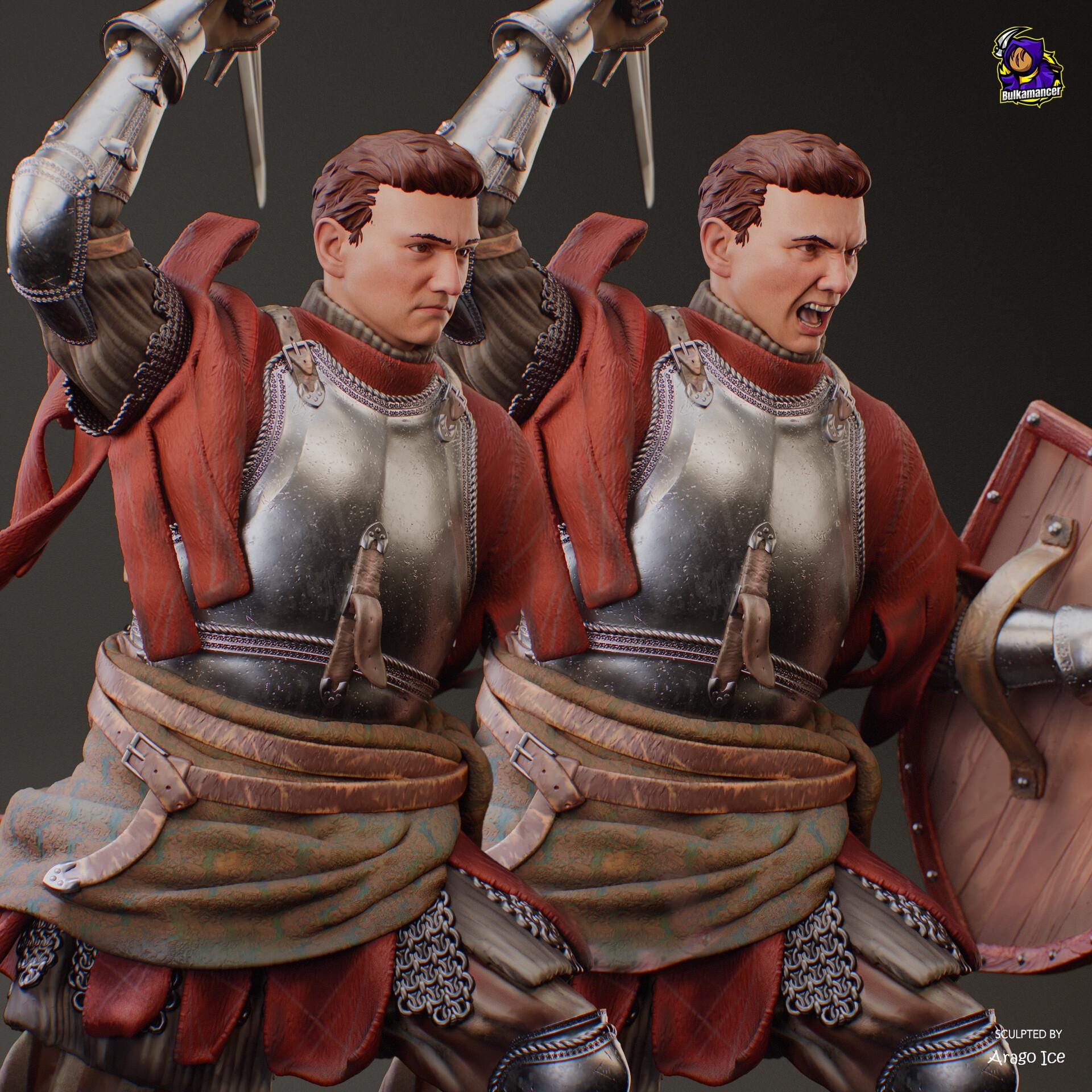 Henry Of Skalitz Figure, Resin Statue, Hand Painted, 25.8 cm (10.16 in)