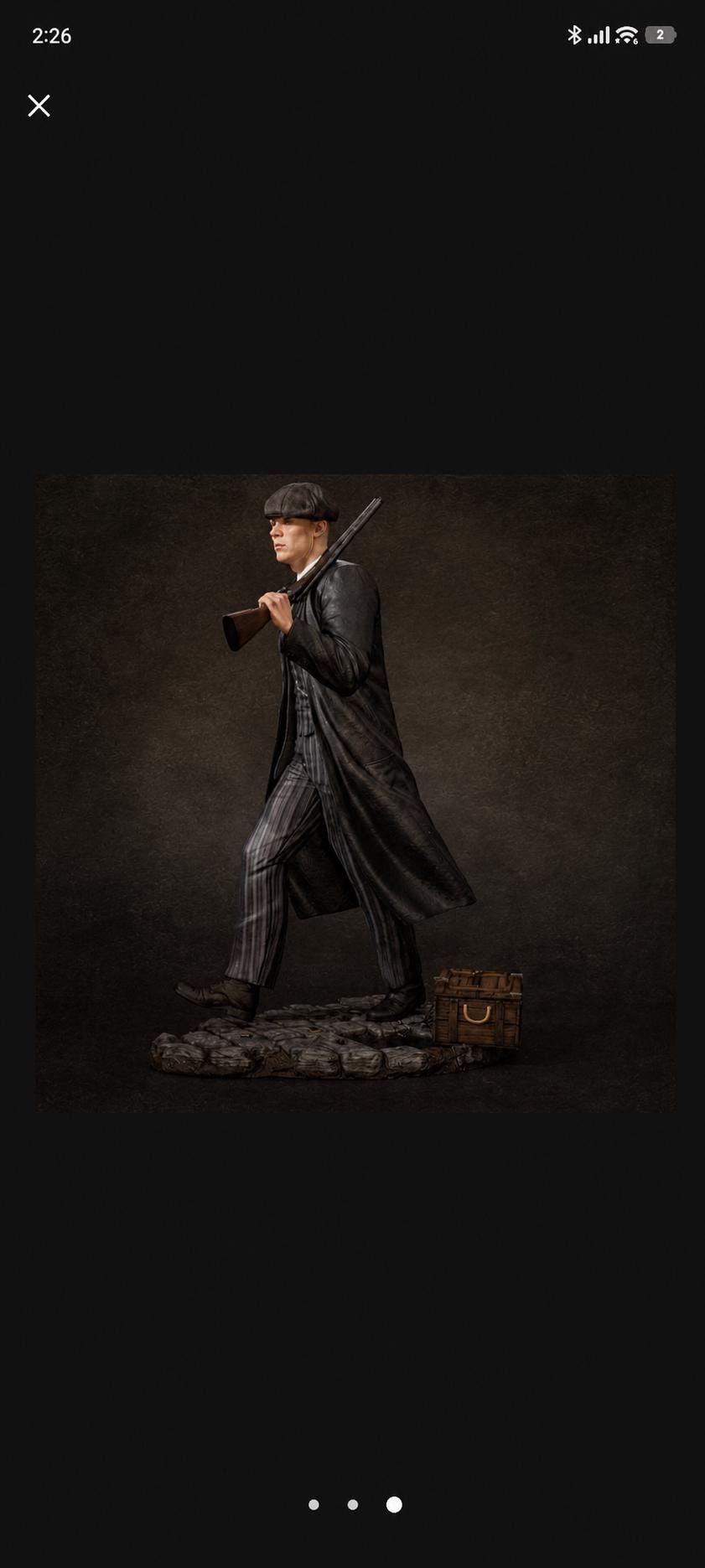 John Shelby resin statue, Hand Painted Collectible Figure, 1:6 Scale