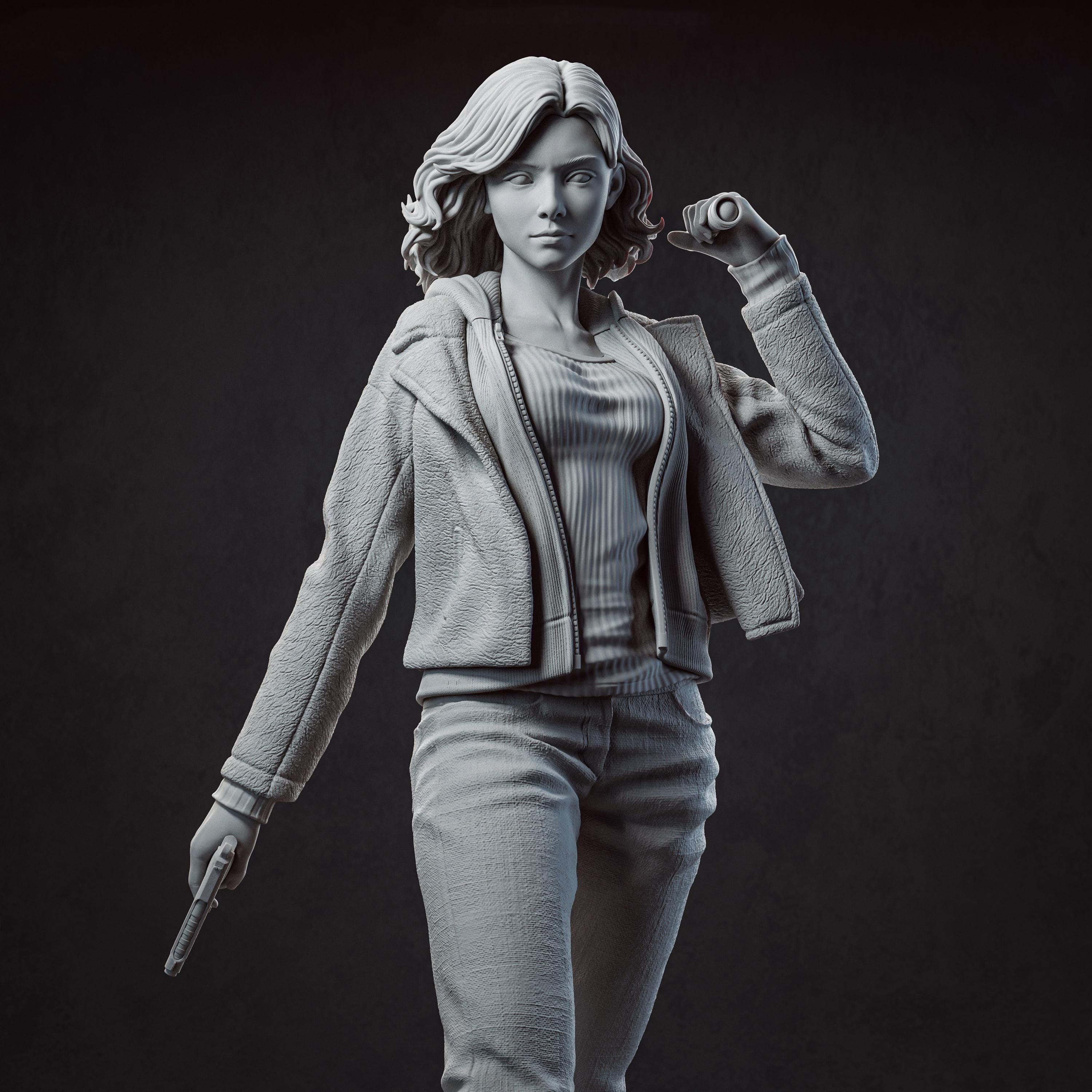 Grace Ashcroft Statue, Resident Evil Requiem Resin Figure, Hand Painted