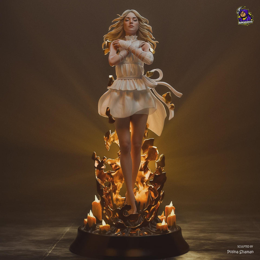 Tomorrow Resin Figure, Hand Painted Collectible Figure, 26.9 cm (10.59 in)