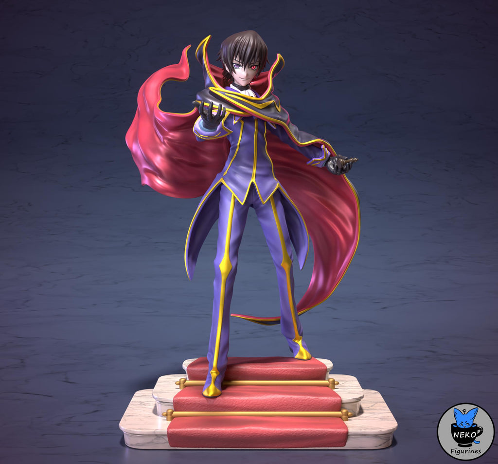 Lelouch Resin Statue, Hand Painted Collectible Figure, 21.3 cm (8.4 in)