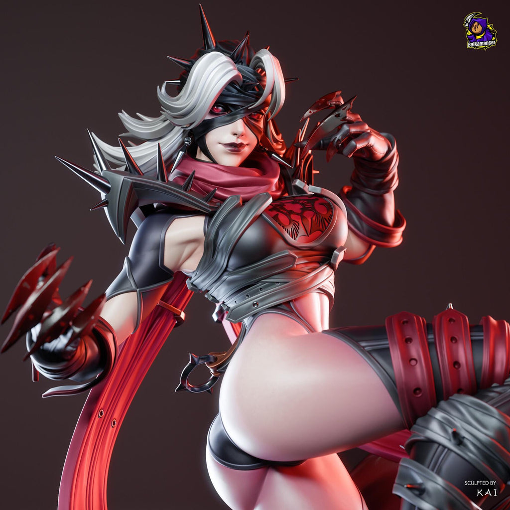 Invisible Woman Resin Figure, Malice Resin Statue, Hand Painted Collectible