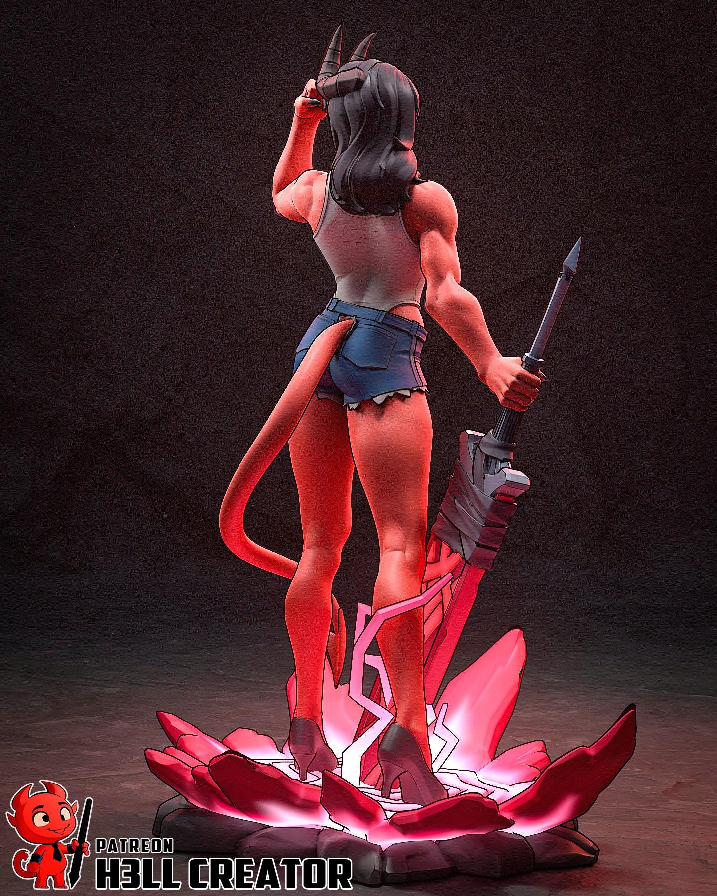 Malevola Resin Statue, Hand Painted Collectible Figure, 214 mm (8.4 in)