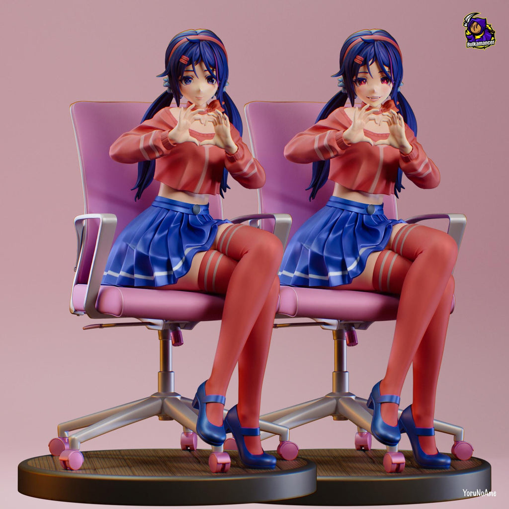 Mita MiSide Resin Figure, Hand Painted Collectible Figure, 17.6 cm (6.93 in)