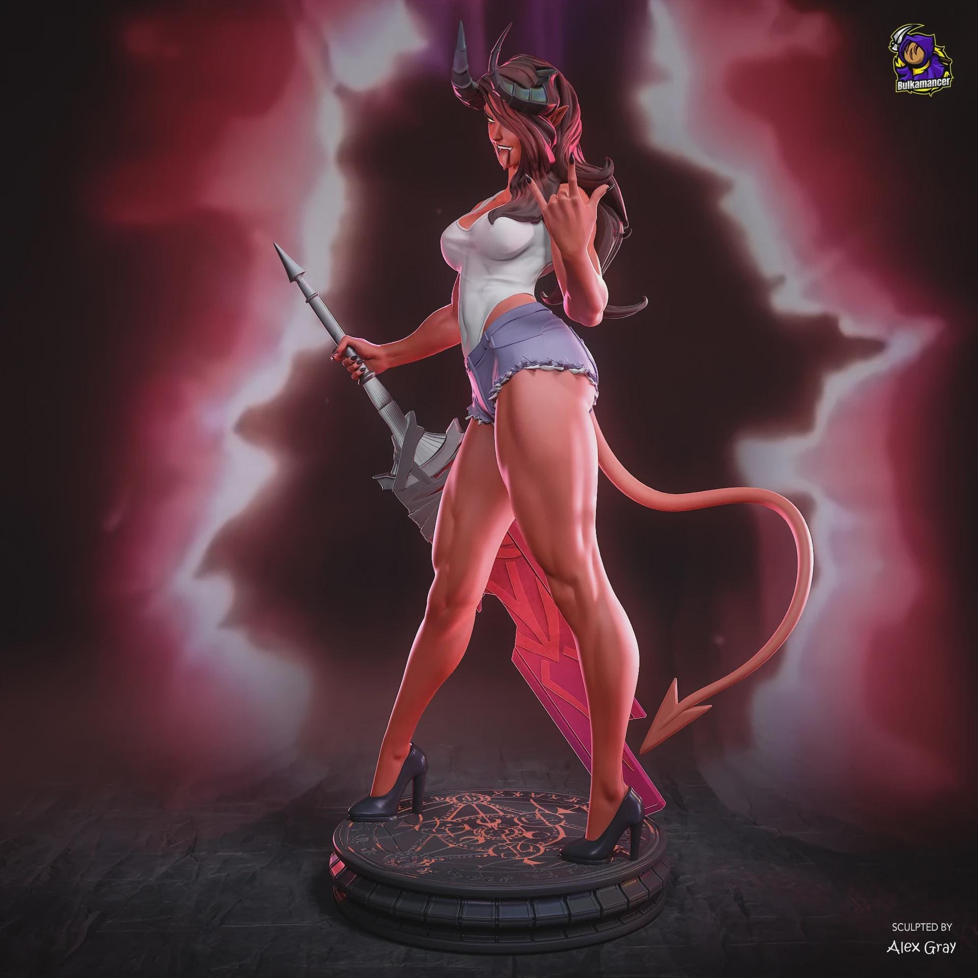Malevola Resin Figure, Hand Painted Collectible Statue, 27.4 cm