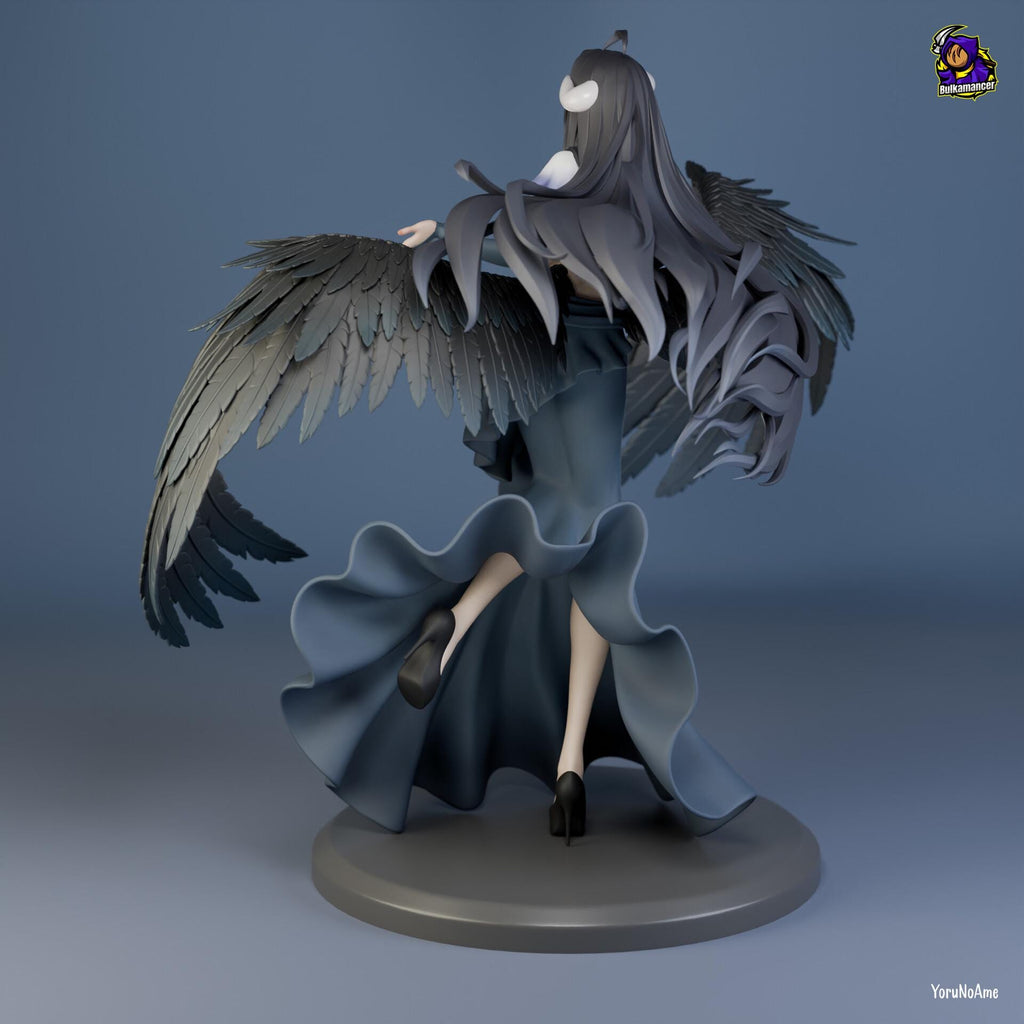 Albedo Resin Figure, Hand Painted Collectible Statue, 224 mm (8.82 in)