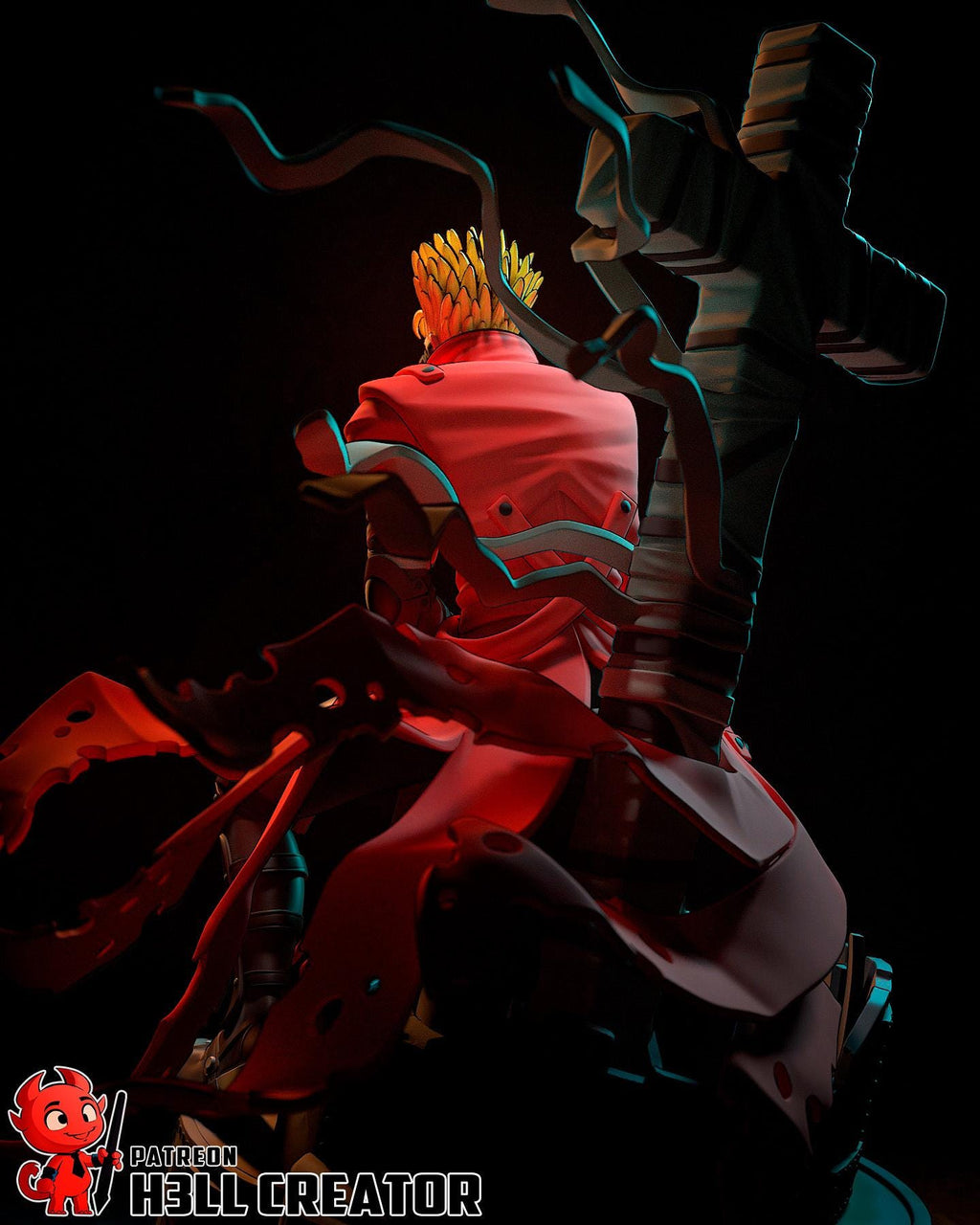 Vash The Stampede Figure, Resin Statue, Hand Painted Collectible, 22.9 cm (9.0 in)