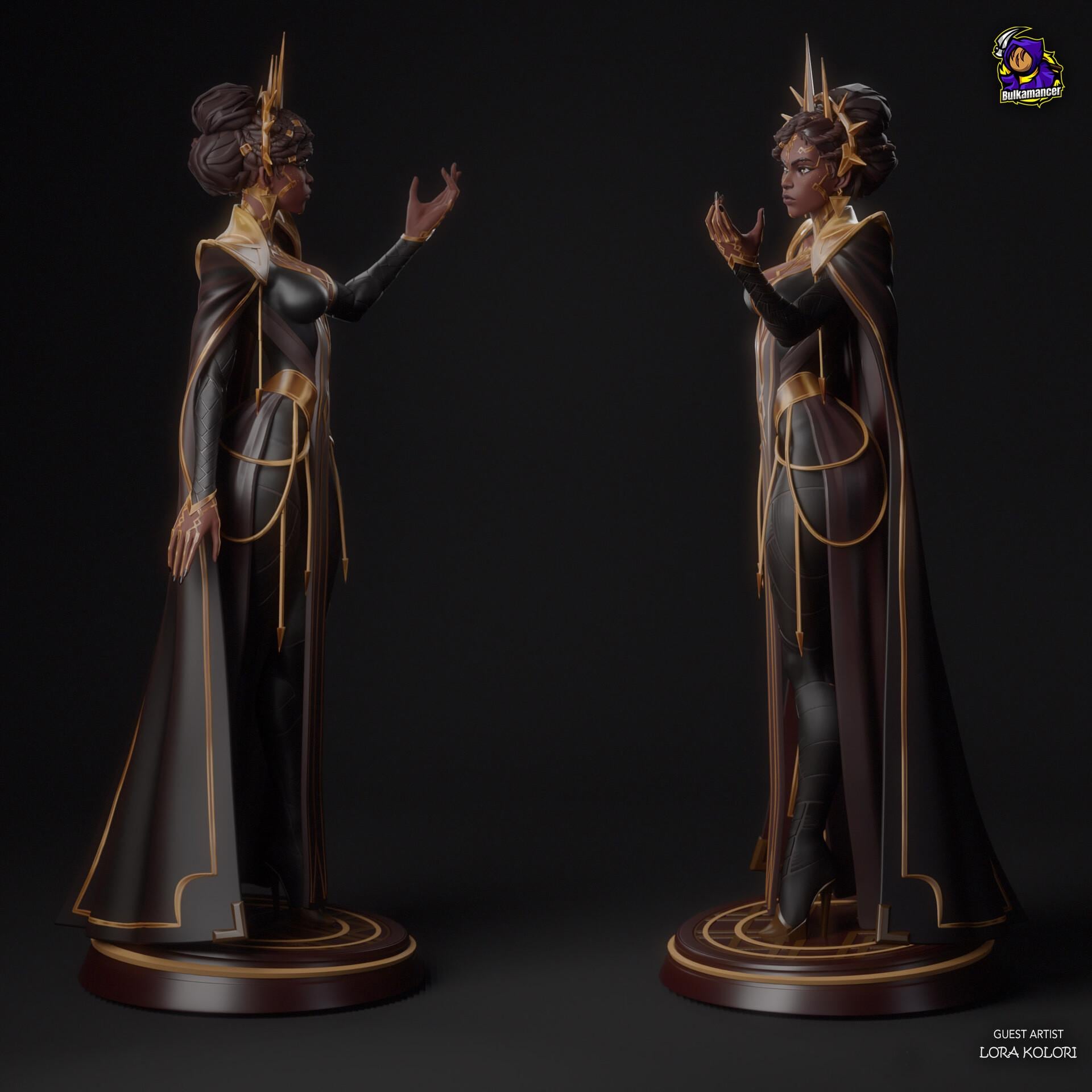 Mel Medarda Resin Figure, Hand Painted Statue, 26.2 cm (10.31 in)