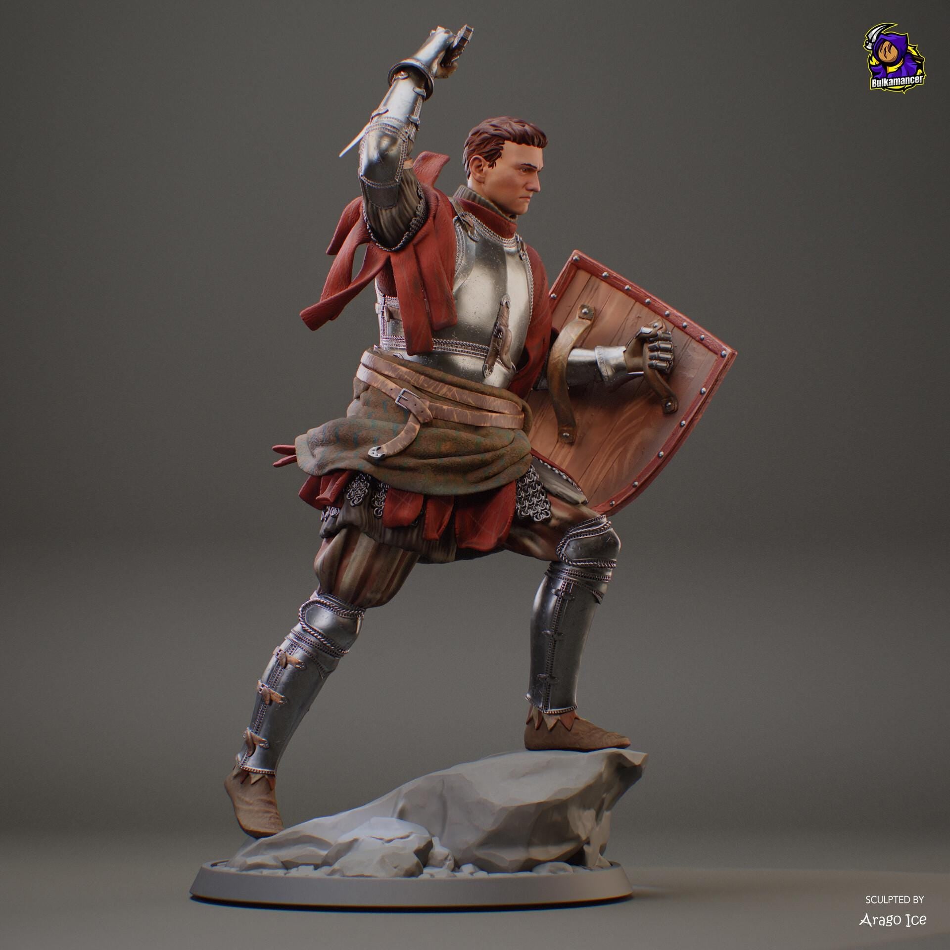 Henry Of Skalitz Figure, Resin Statue, Hand Painted, 25.8 cm (10.16 in)