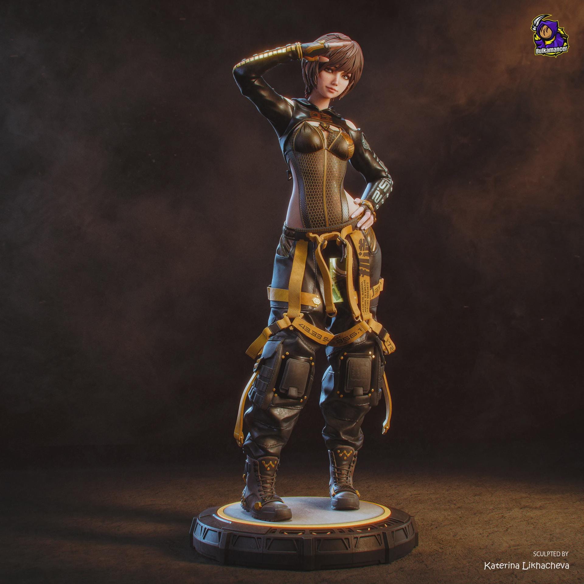 Lily Stellar Blade Figure, Resin Statue, Hand Painted Collectible