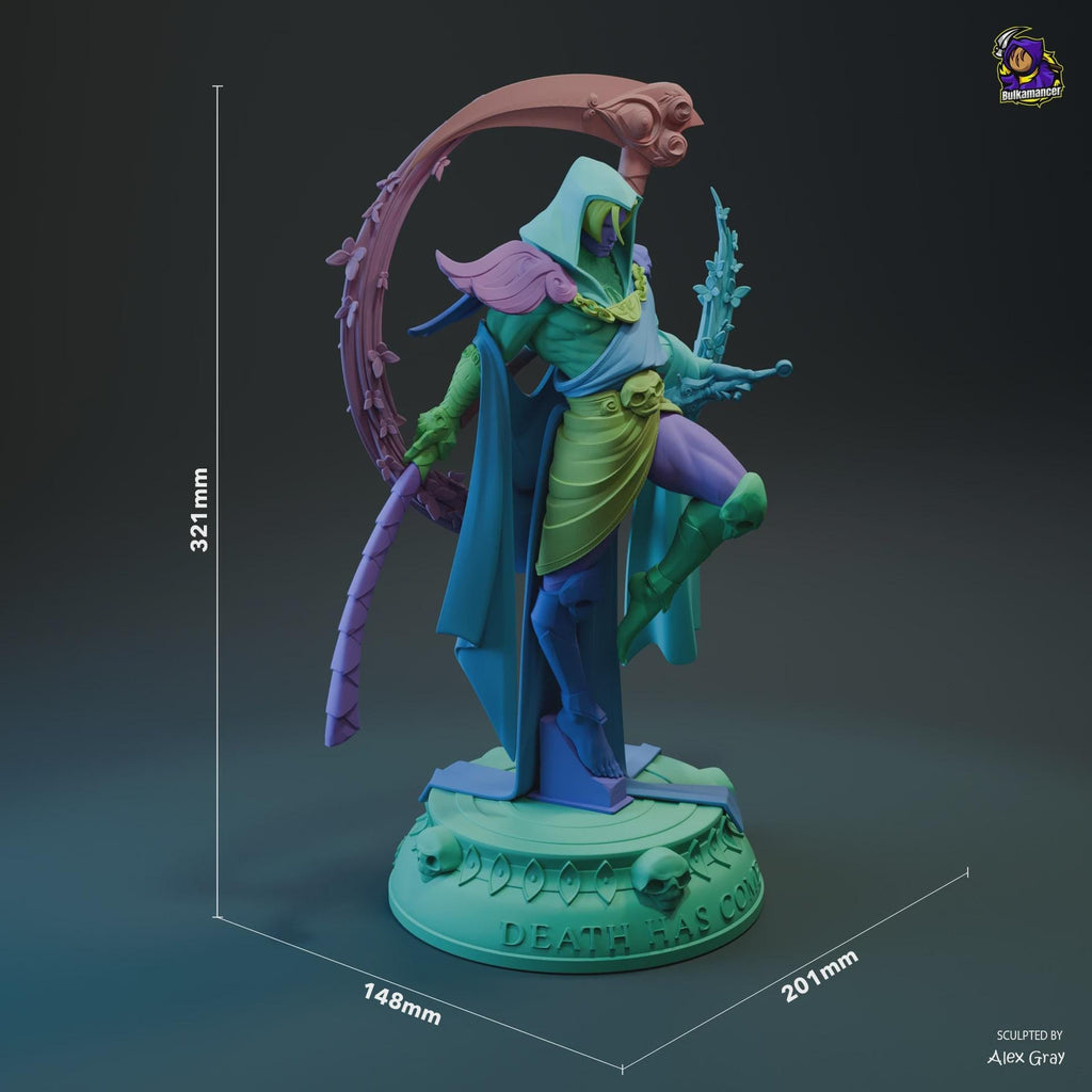 Thanatos resin figure, Hand Painted Collectible Statue, 32.1 cm (12.64 in)