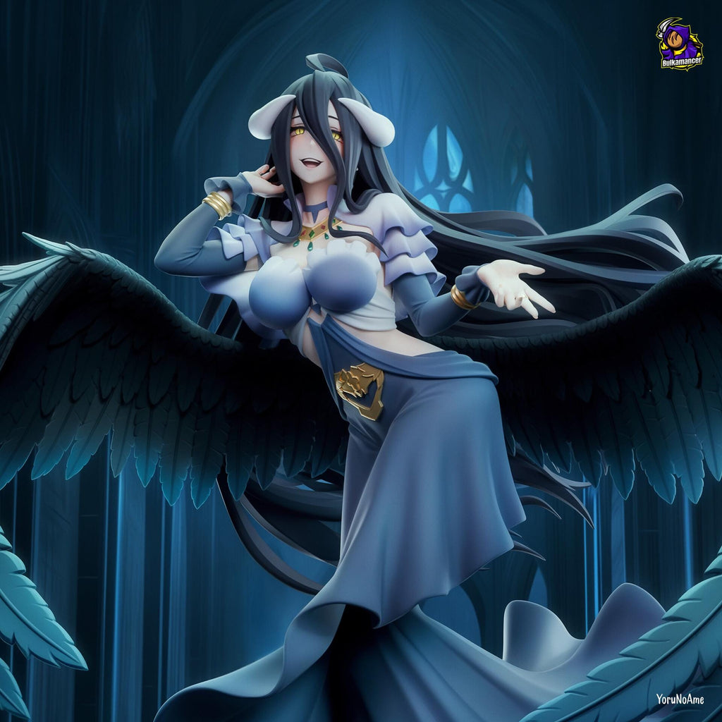 Albedo Resin Figure, Hand Painted Collectible Statue, 224 mm (8.82 in)