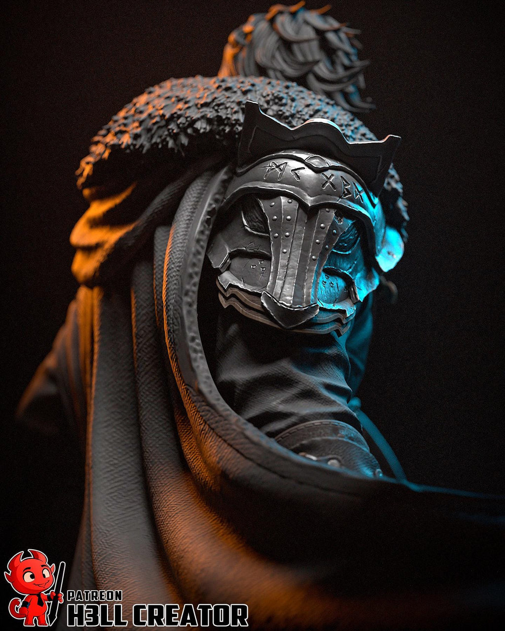 Kliff Resin Figure, Crimson Desert Resin Statue, Hand Painted, 20.2 cm
