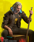 Geralt Rivia Statue, Hand Painted Collectible Figure, 132 mm (5.2 in)