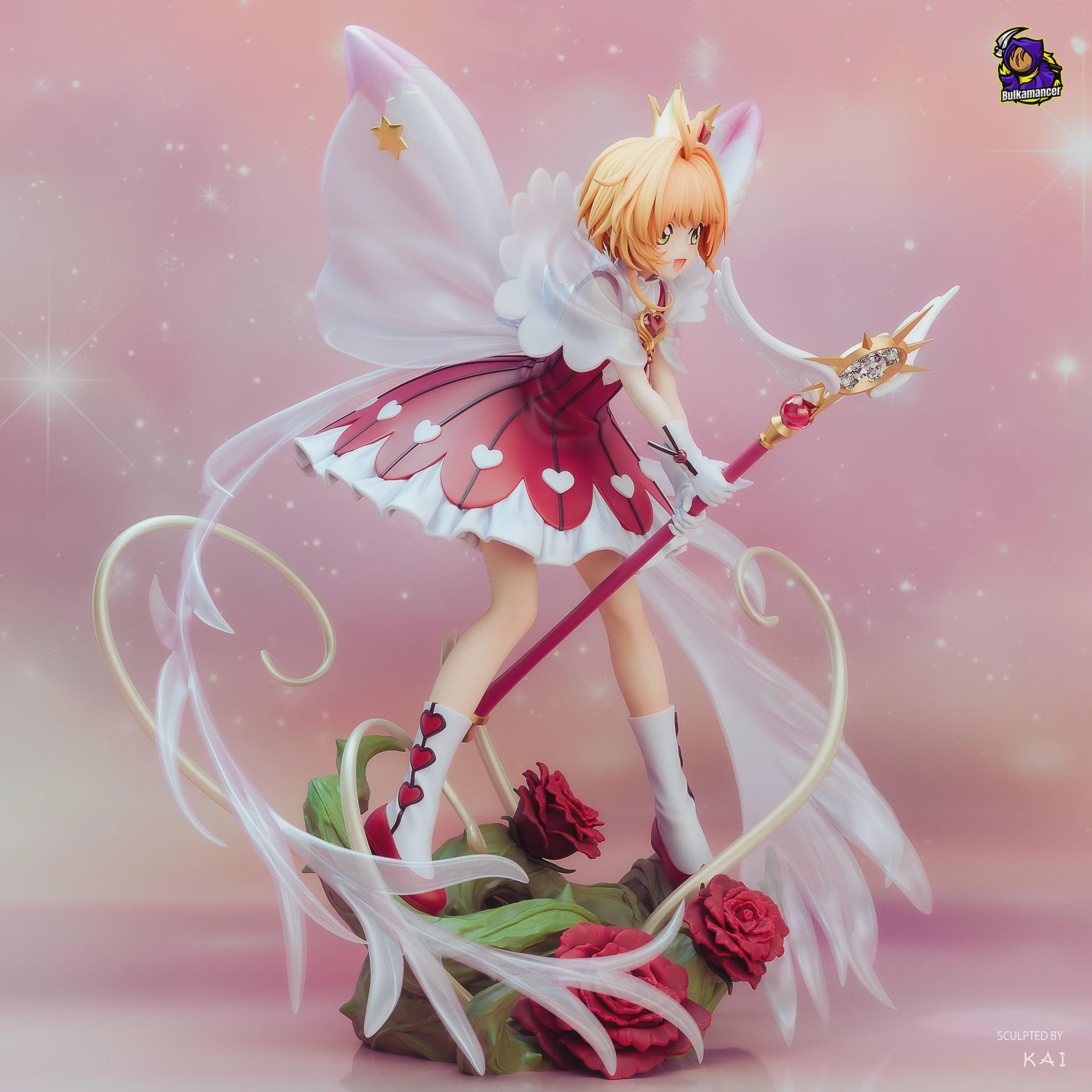 Sakura Cardcaptor Sakura Figure, Resin Statue, Hand Painted Collectible