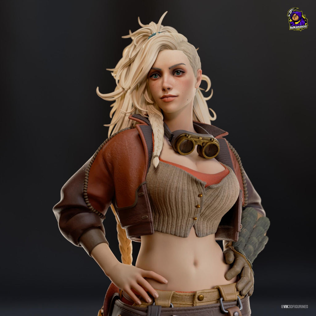 Gemma resin figure, Hand Painted Collectible Statue, 21.5 cm (8.46 in)