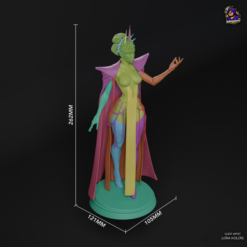 Mel Medarda Resin Figure, Hand Painted Statue, 26.2 cm (10.31 in)