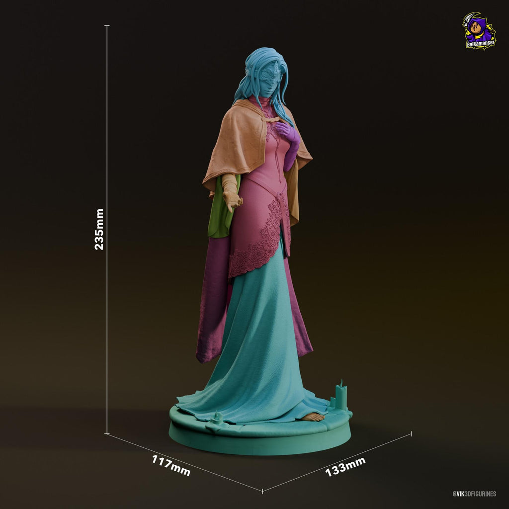 Fire Keeper Resin Figure, Dark Souls Resin Statue, Hand Painted, 23.5cm
