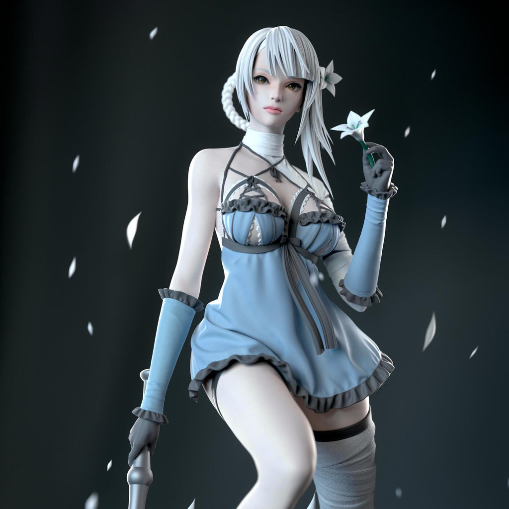 Kaine NieR Replicant Figure, Resin Statue, Hand Painted, 21.3 cm (8.39 in)