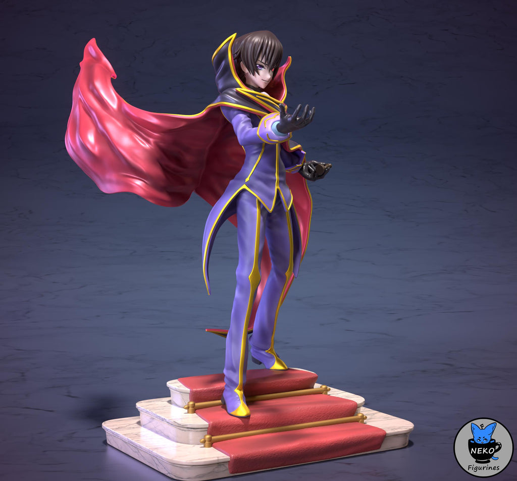 Lelouch Resin Statue, Hand Painted Collectible Figure, 21.3 cm (8.4 in)