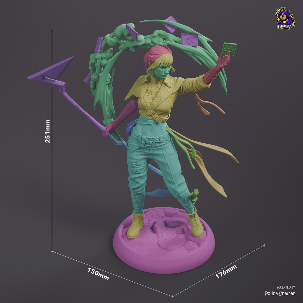 Sciel Resin Figure, Hand Painted Collectible Figure, 25.1 cm (9.88 in)