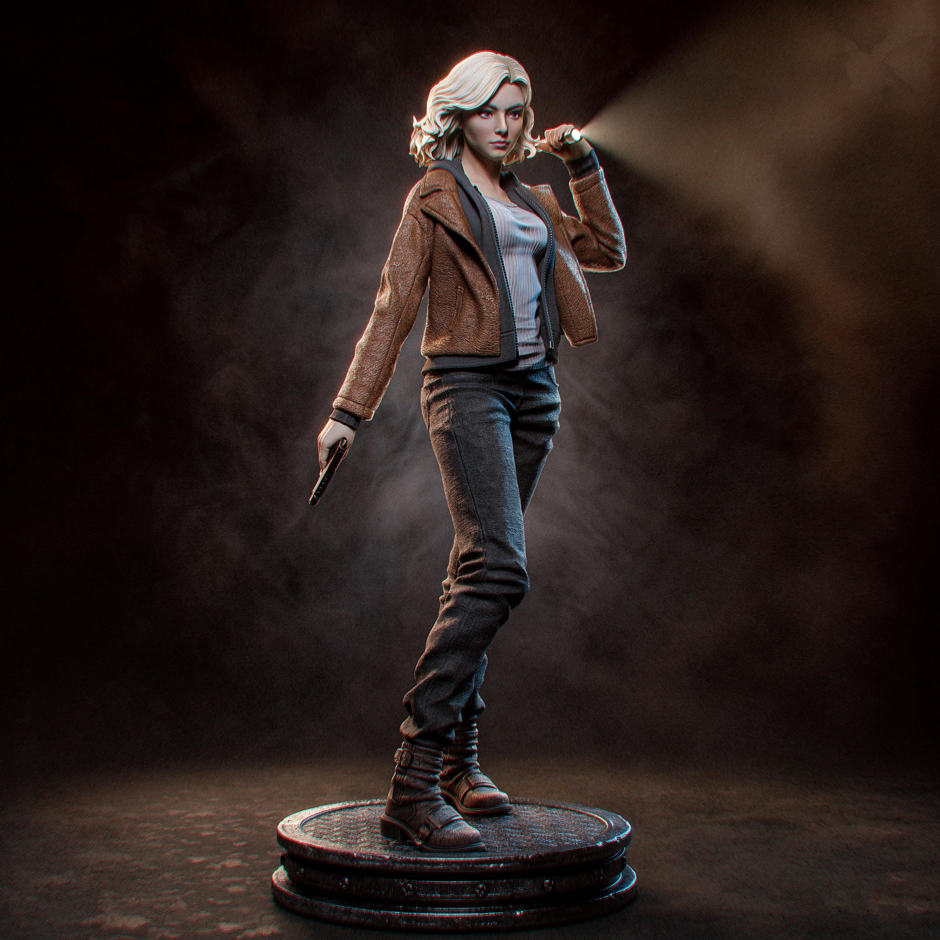 Grace Ashcroft Statue, Resident Evil Requiem Resin Figure, Hand Painted