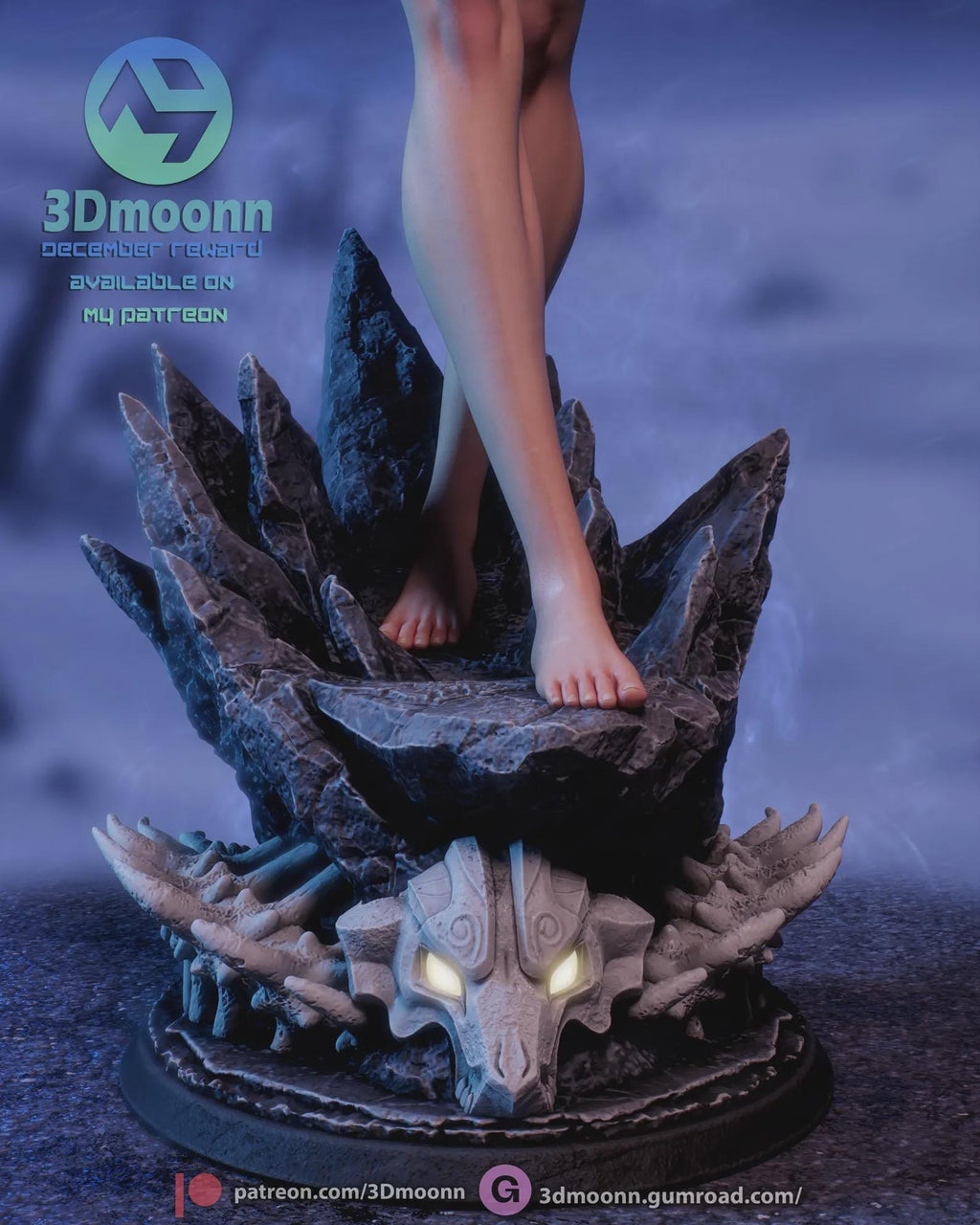 Nelliel Tu Odelschwanck, Nelliel Resin Statue, Hand Painted 1/6 Scale