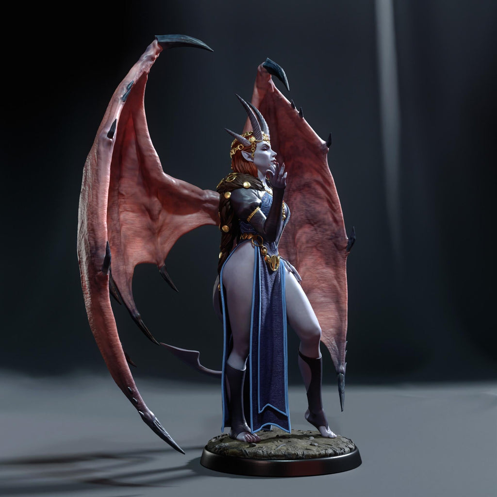 Mizora Resin Figure, Hand Painted Collectible Statue, 30.8 cm (12.13 in)