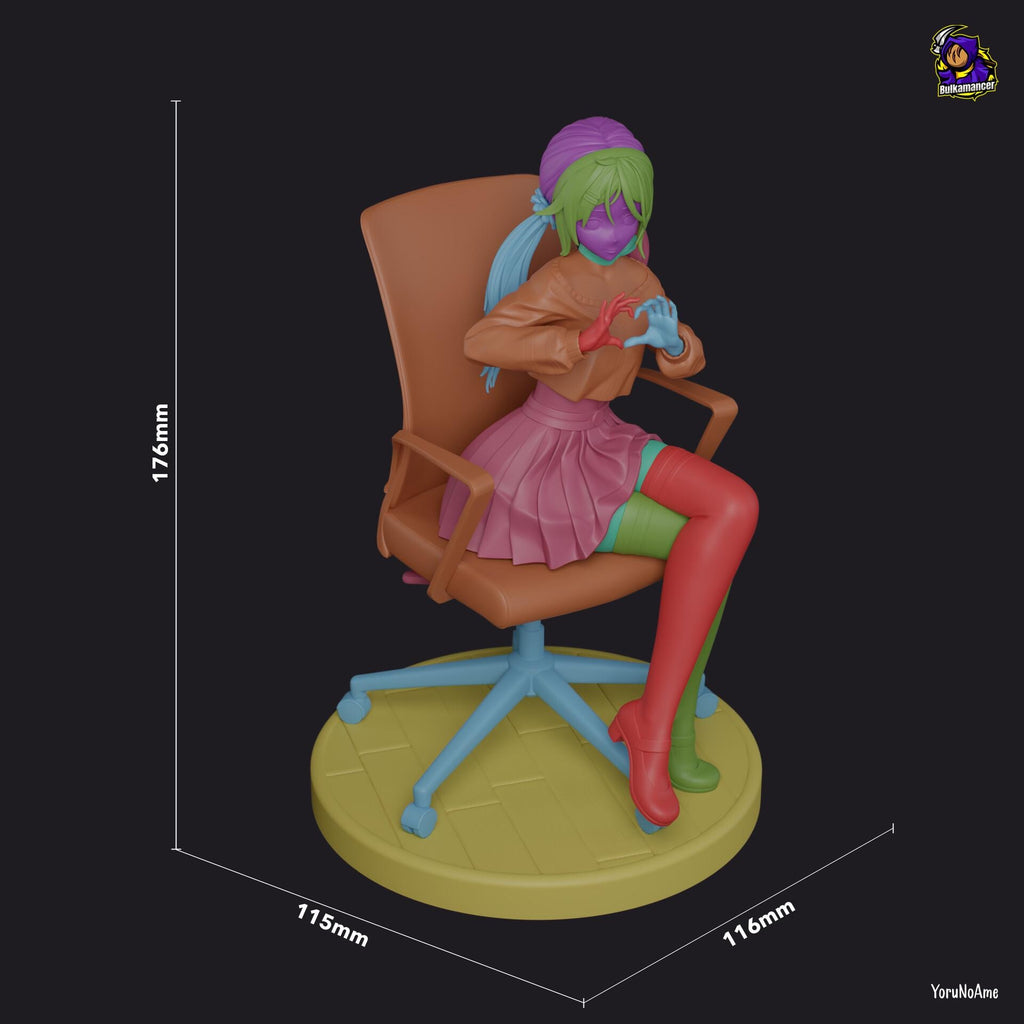 Mita MiSide Resin Figure, Hand Painted Collectible Figure, 17.6 cm (6.93 in)