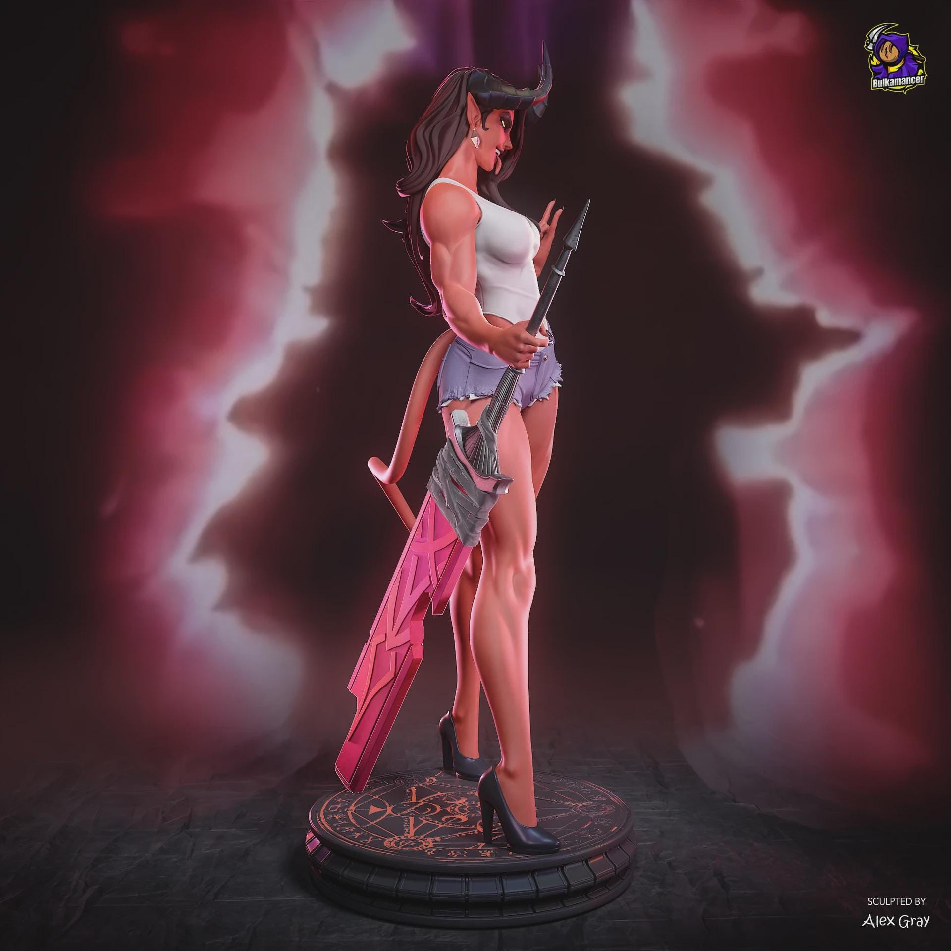 Malevola Resin Figure, Hand Painted Collectible Statue, 27.4 cm