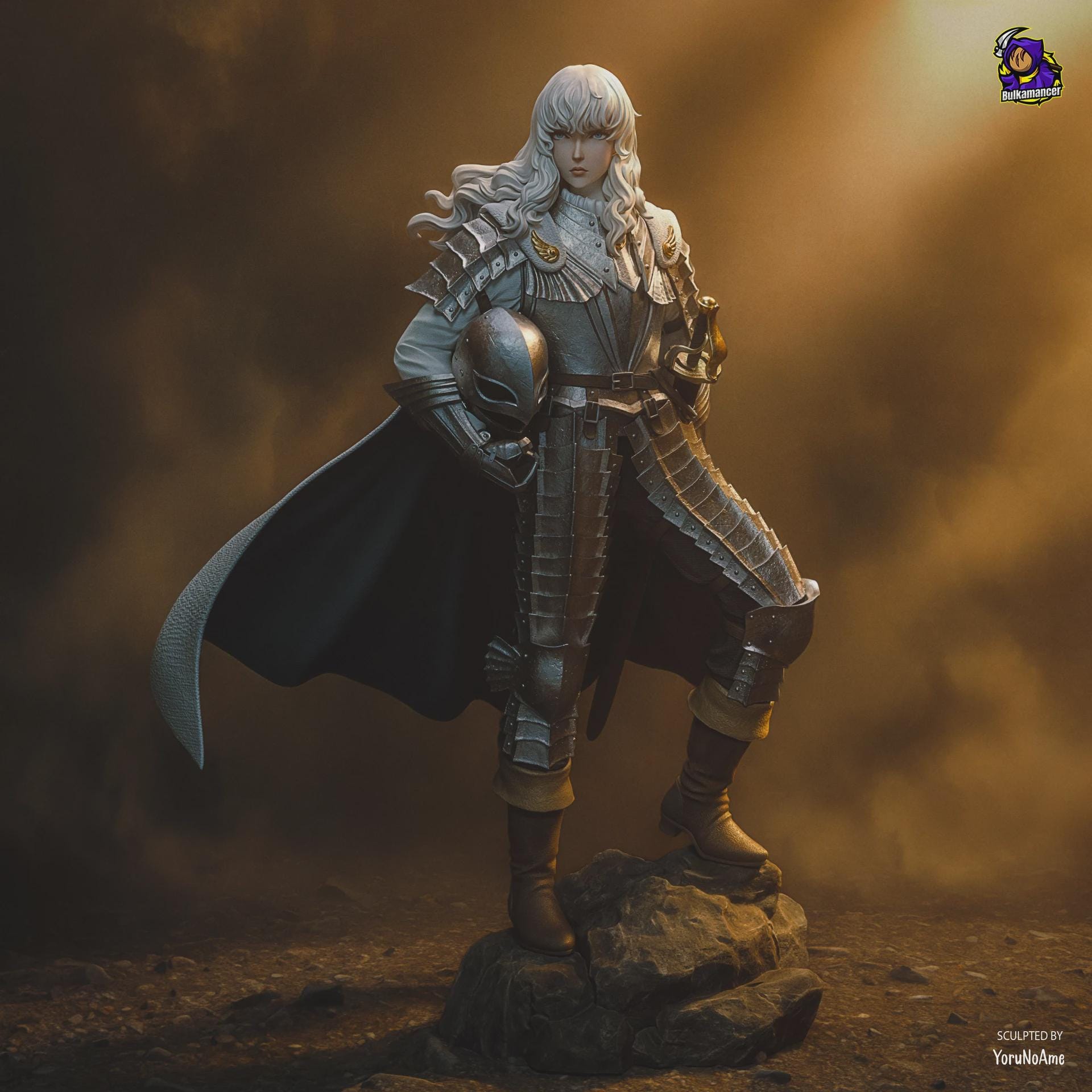 Griffith Berserk figure, Resin Statue, Hand Painted, 24.3 cm (9.57 in)