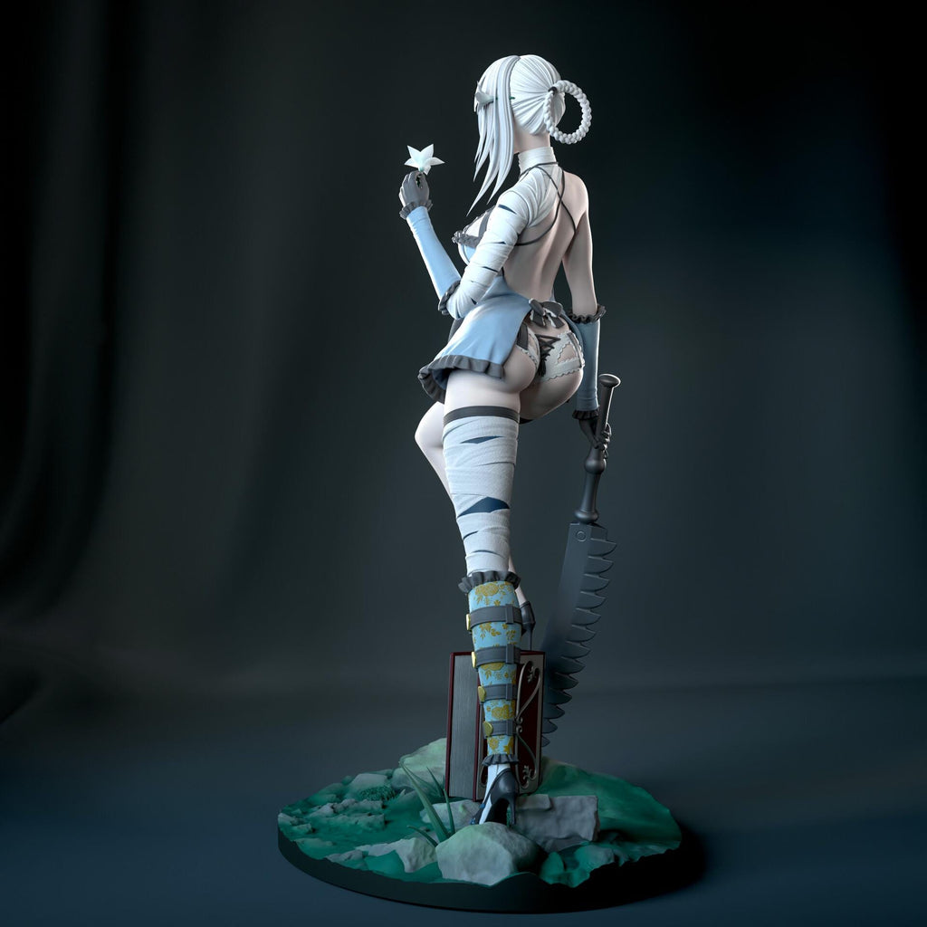 Kaine NieR Replicant Figure, Resin Statue, Hand Painted, 21.3 cm (8.39 in)