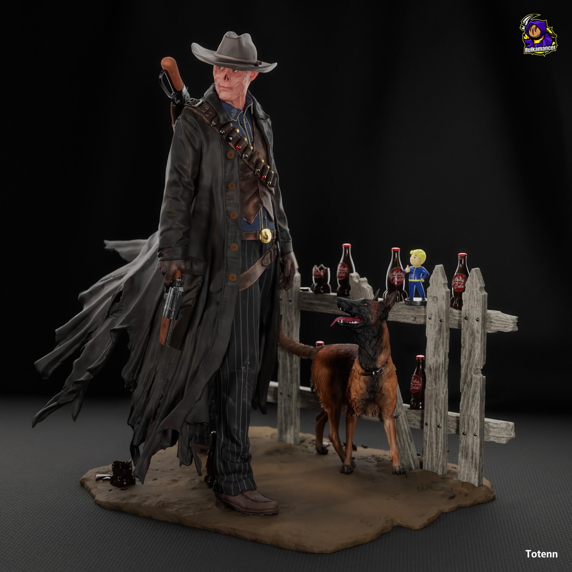 The Ghoul, Ghoul Resin Figure, Hand Painted Collectible, 23.7 cm (9.33 in)