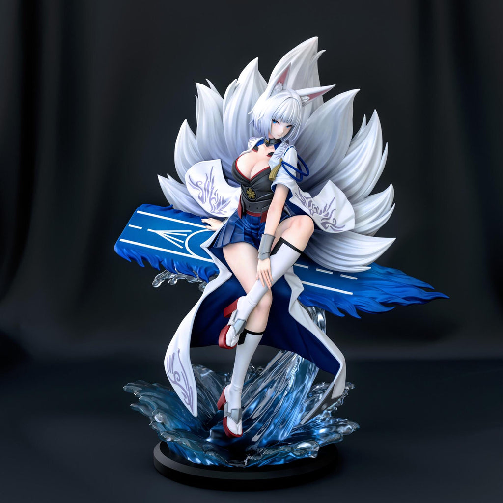 Kaga resin statue, Hand Painted Collectible Figure, 24.8 cm (9.8 in)
