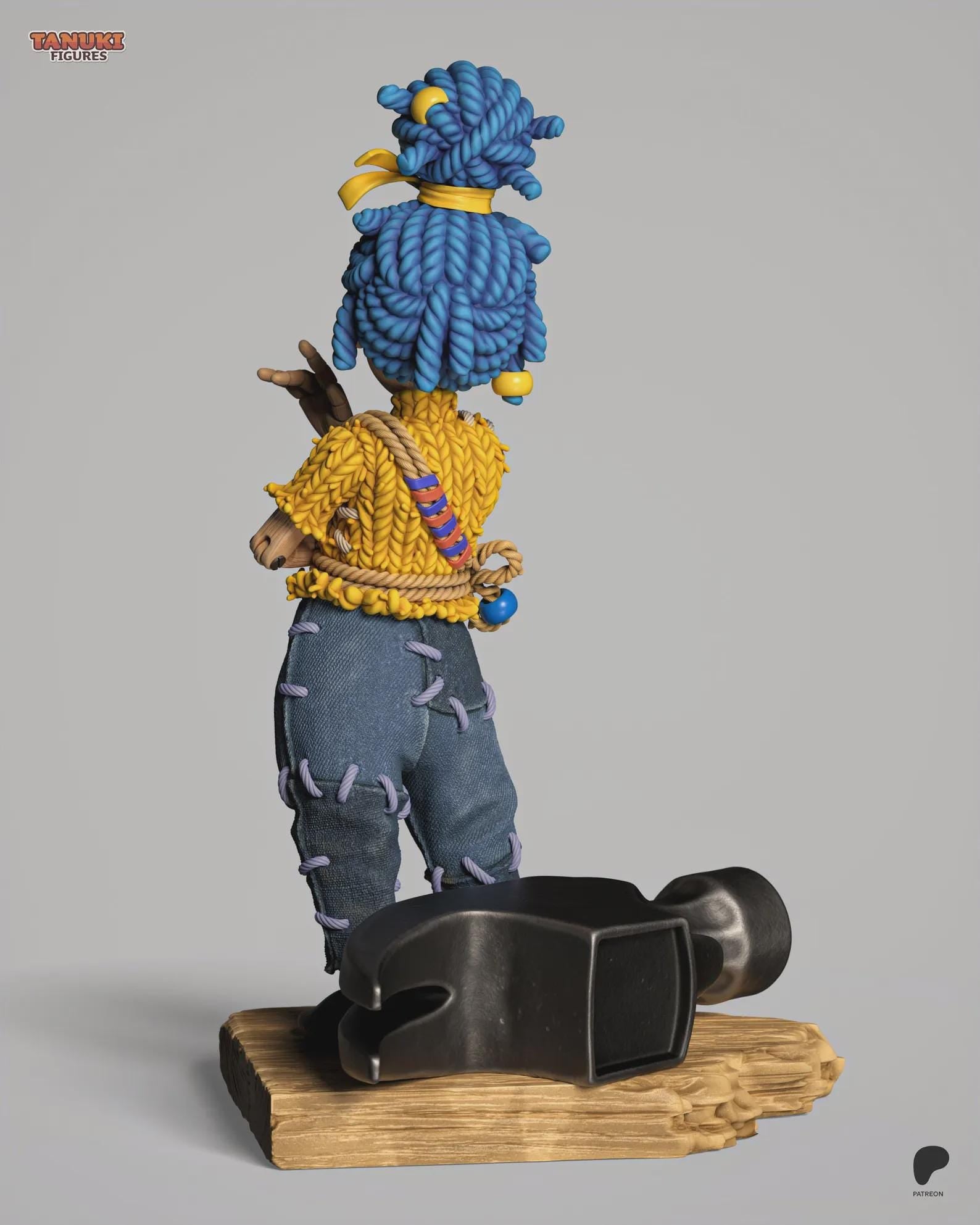 May resin statue, Hand Painted Collectible Figure, 106 mm (4.2 in)