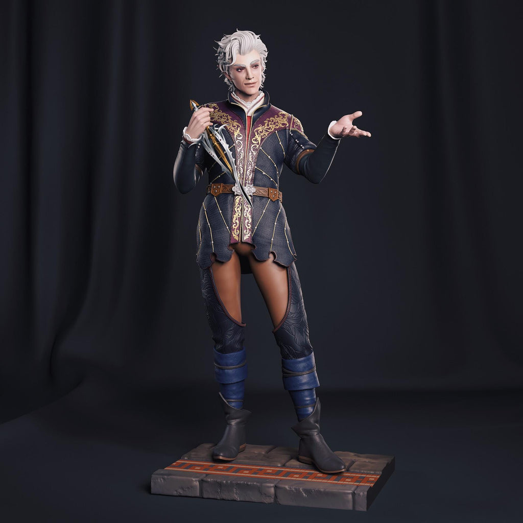 Astarion resin figure, Hand Painted Resin Statue, 24.5 cm (9.65 in)