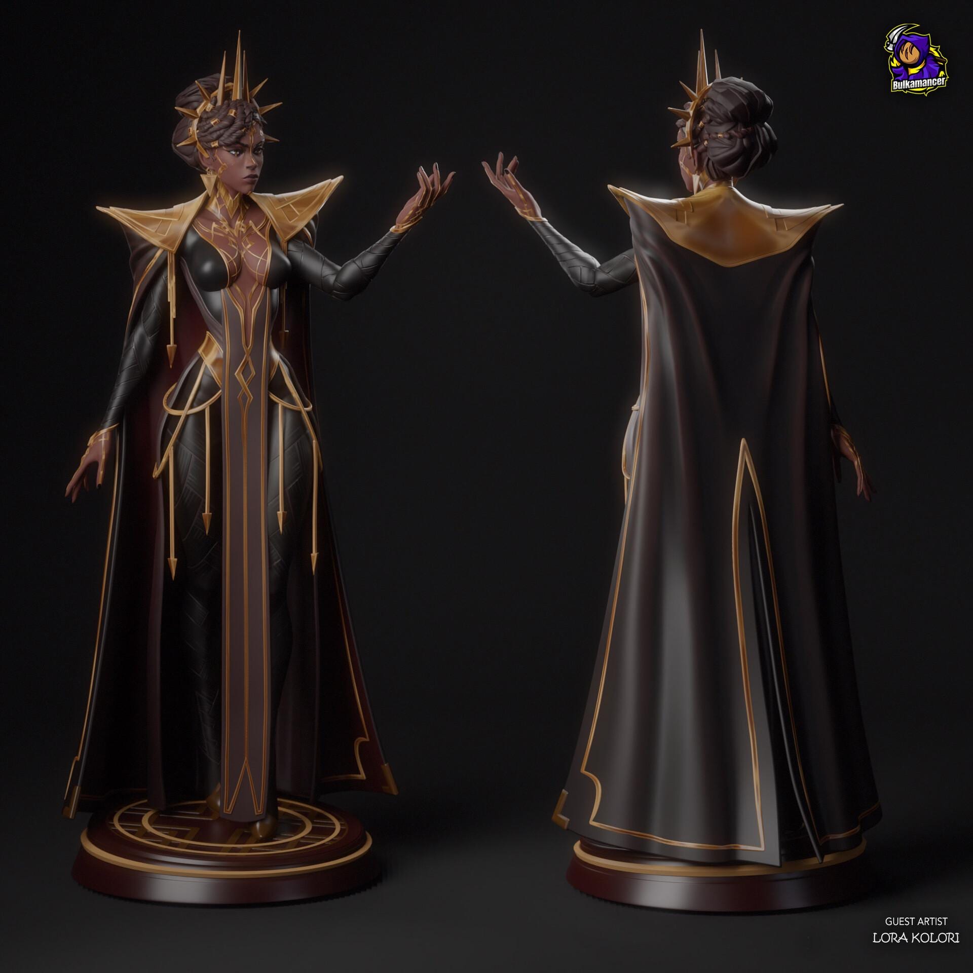 Mel Medarda Resin Figure, Hand Painted Statue, 26.2 cm (10.31 in)