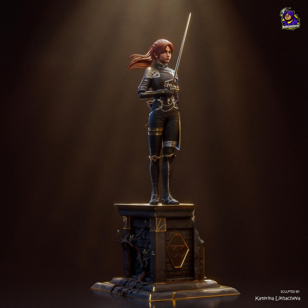 Maelle Clair Obscur Figure, Resin Statue, Hand Painted Collectible