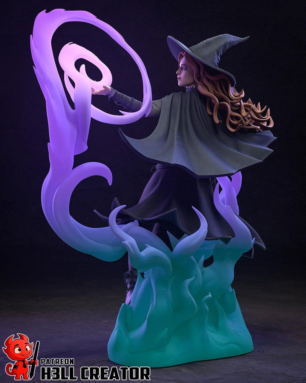 Tasha resin statue, Hand Painted Collectible Figure, 204 mm (8.0 in)