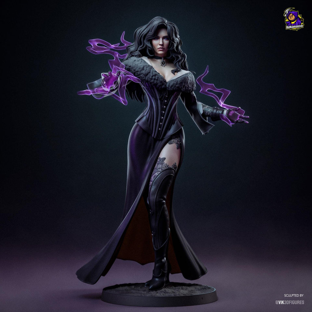 Yennefer Resin Figure, Yennefer Of Vengerberg Resin Statue, 24.3 cm