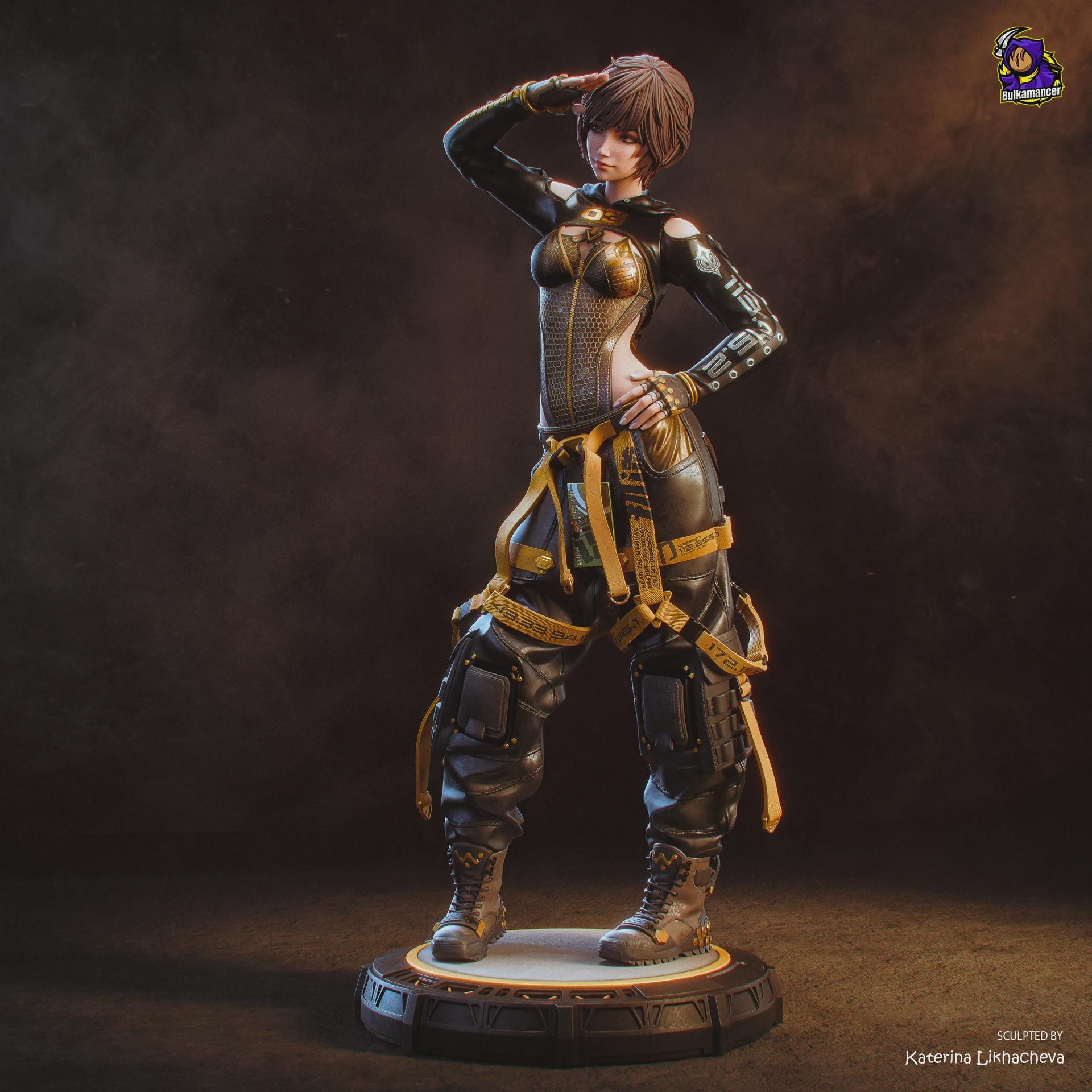 Lily Stellar Blade Figure, Resin Statue, Hand Painted Collectible